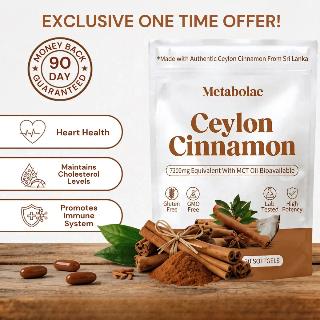 1 Month Ceylon Cinnamon Supply